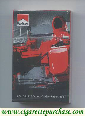 Marlboro Limited Edition Design F1 2.007 red hard box cigarettes